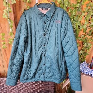 The North Face Green Quilted Jacket